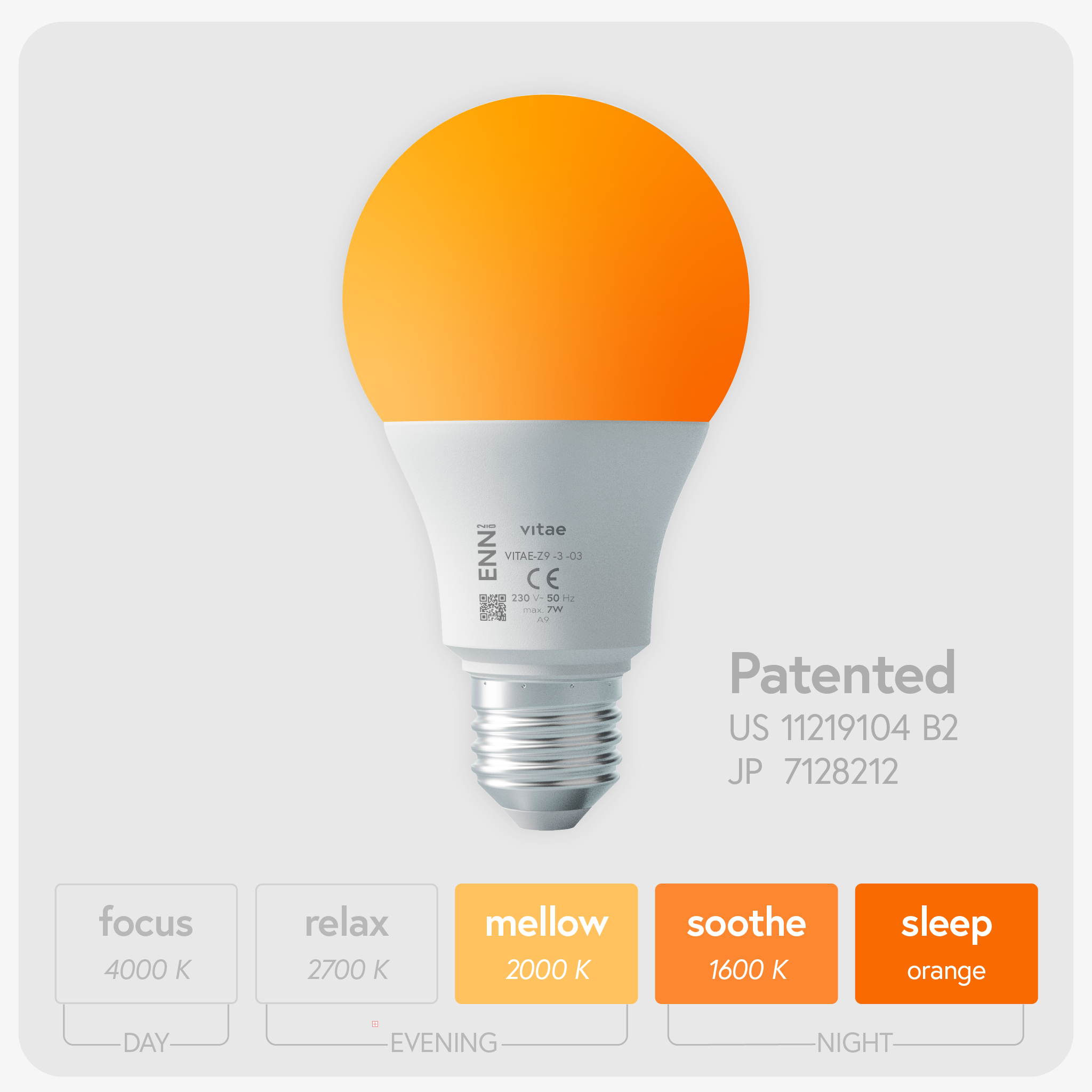 vitae lightbulb 3in1 E27